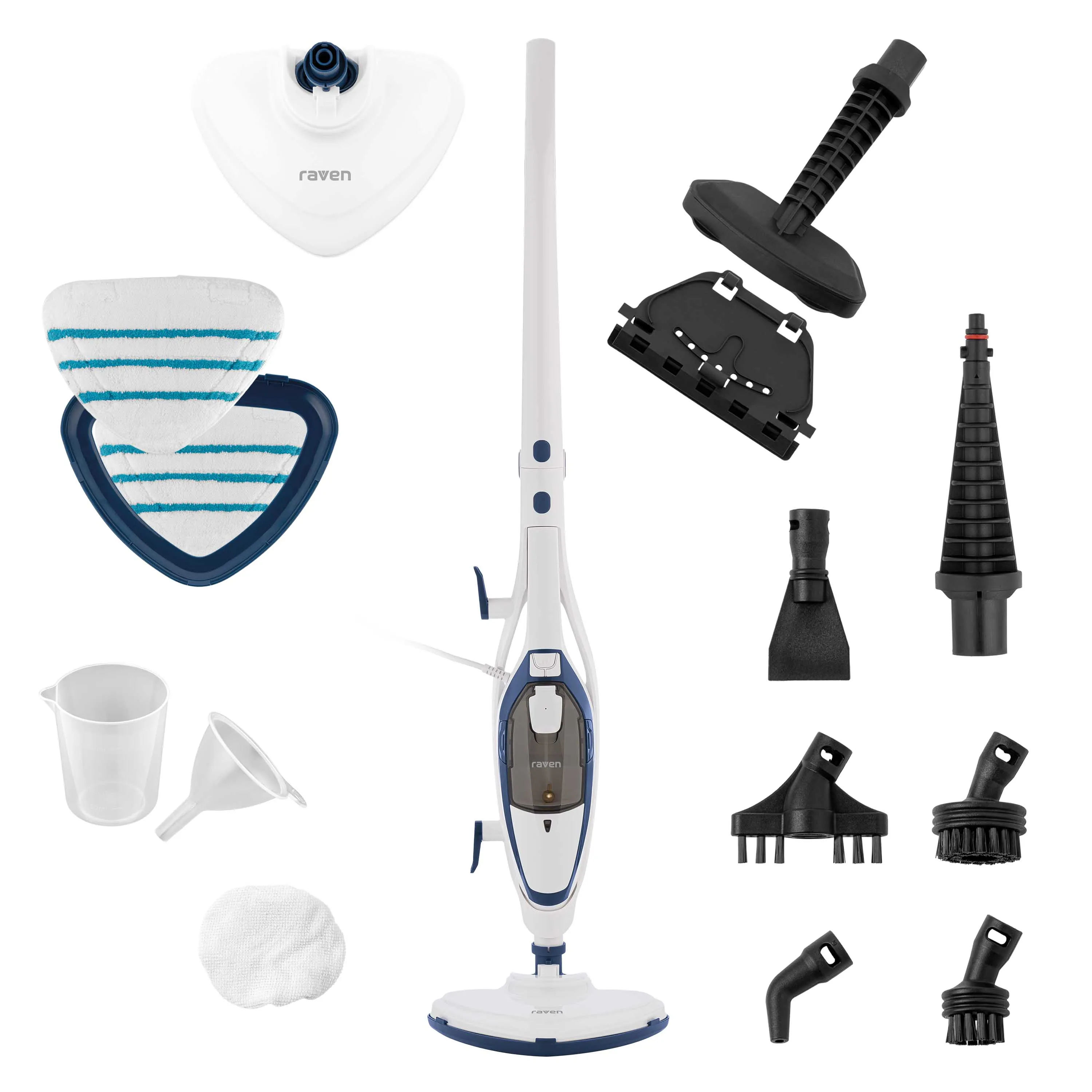 Mop parowy Raven EPR003 2w1 10 akcesoriów do czyszczenia