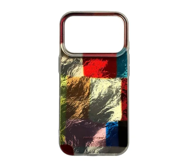 Phoneskin Kolorowa Kratka do iPhone 17 Pro Kolorowy