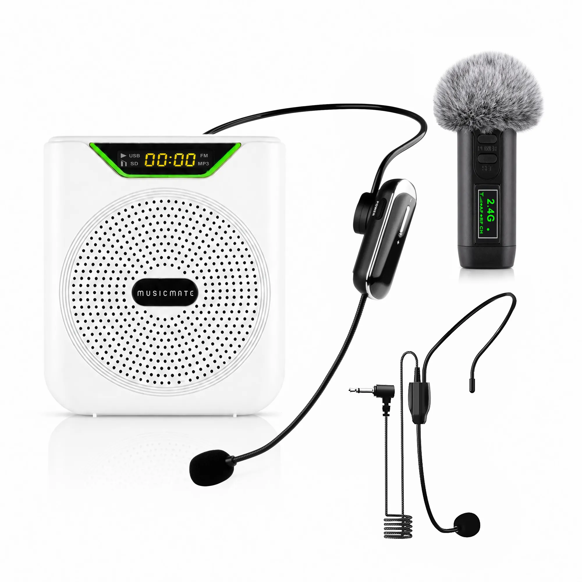 Wzmacniacz głosu Musicmate MM-WG400-W VoicePower