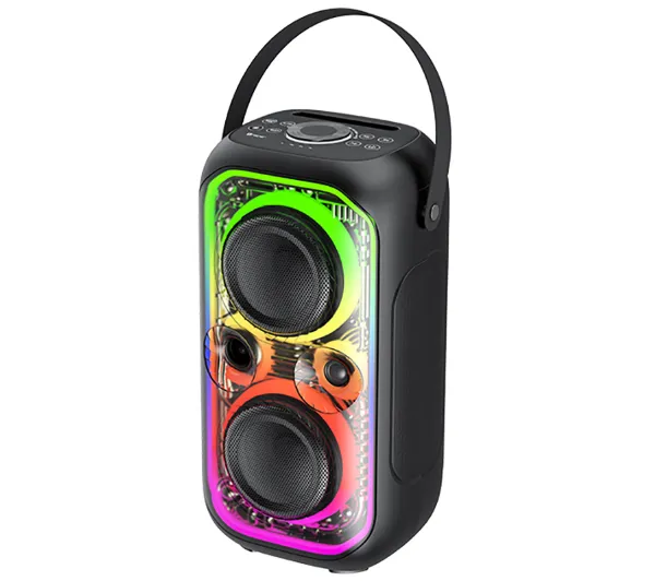 Tracer Crystal 60 BT TWS 60W Bluetooth Karaoke Czarny