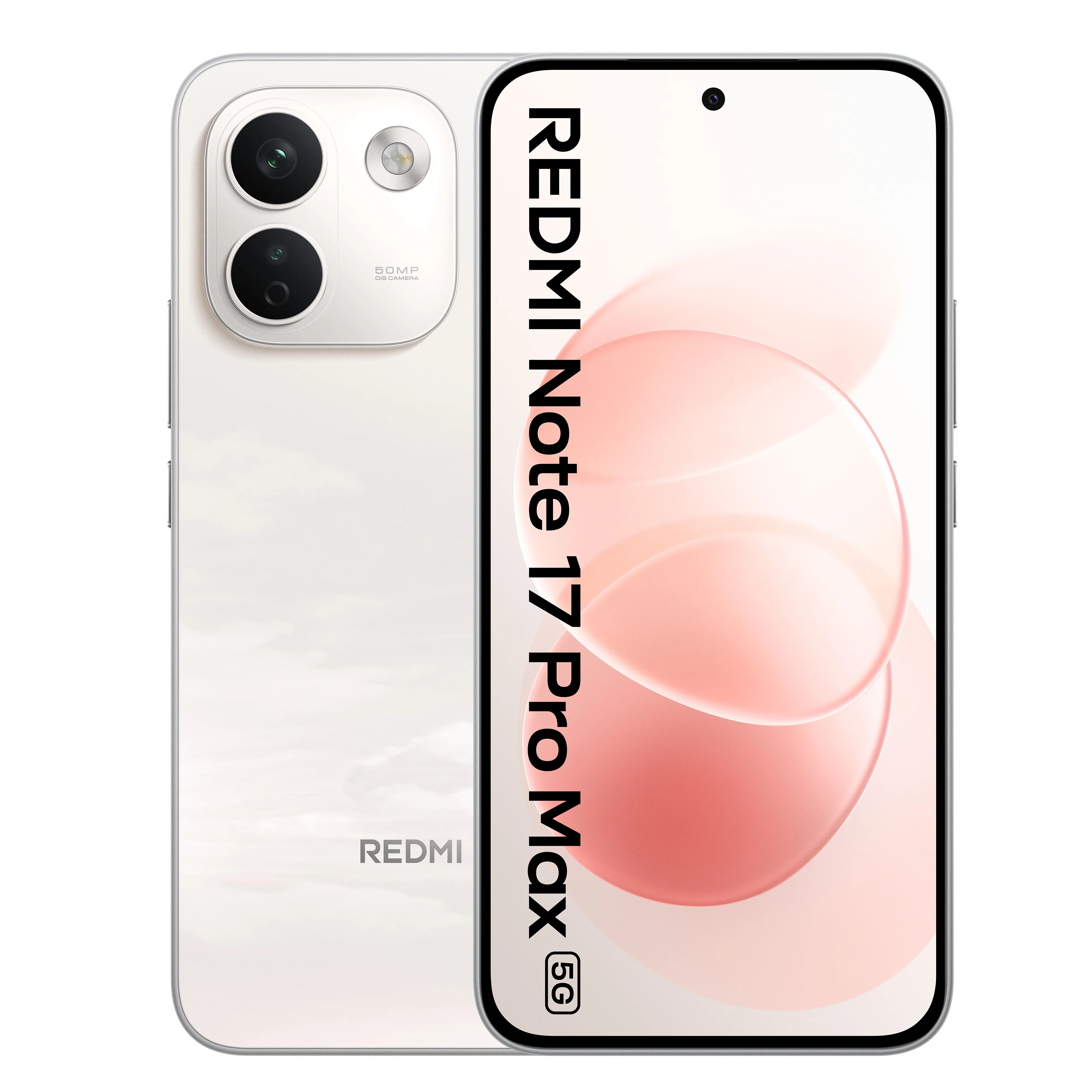 Smartfon Xiaomi REDMI Note 17 Pro Max 5G 8/512GB Funkcje AI 6,83" 120Hz 50Mpix Cloud Blush
