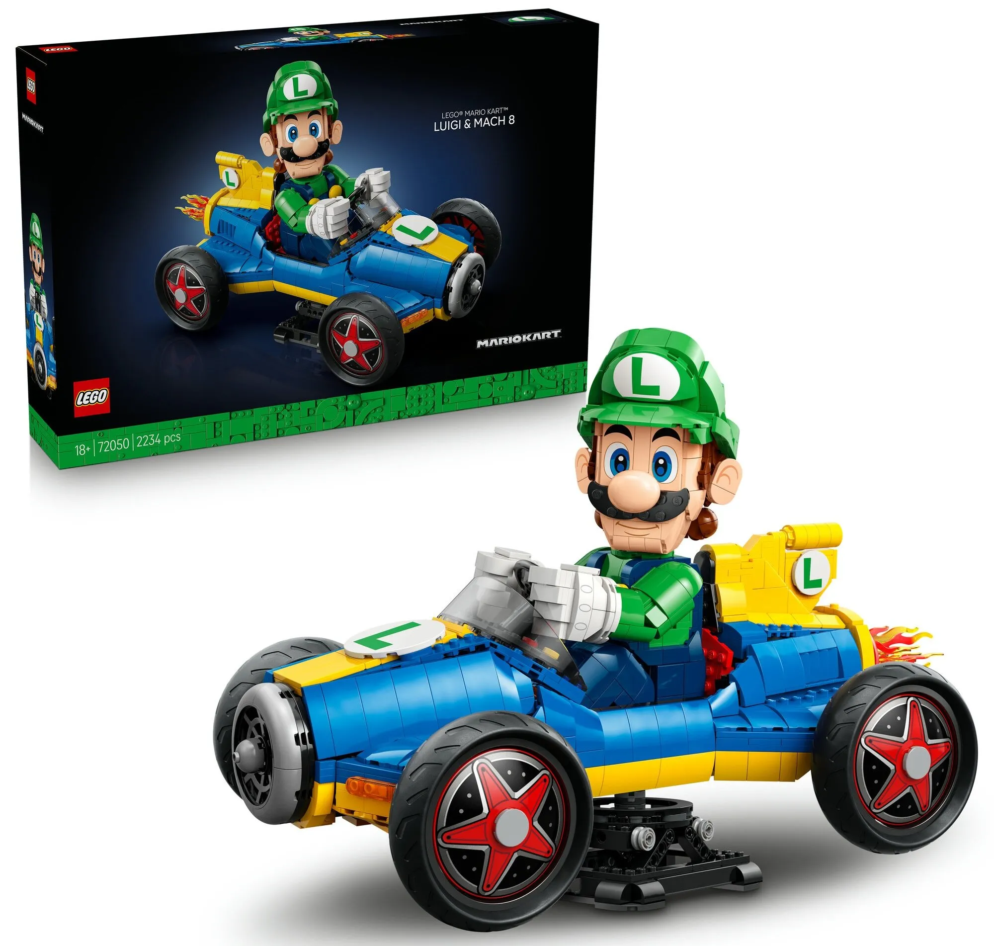 LEGO 72050 Super Mario Kart - Luigi i& Mach 8