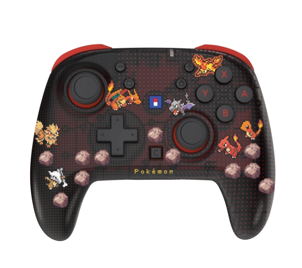 Hori Wireless HORIPAD Turbo Pokemon Pixel Red do Nintendo Switch 2 Bezprzewodowy