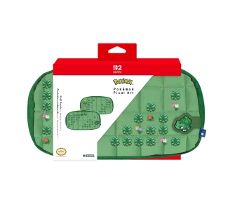 Etui Hori Puff Pouch Pokemon Pixel Green do Nintendo Switch 2