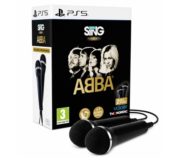 Let's Sing ABBA 2027 + 2 Mikrofony Gra na PS5