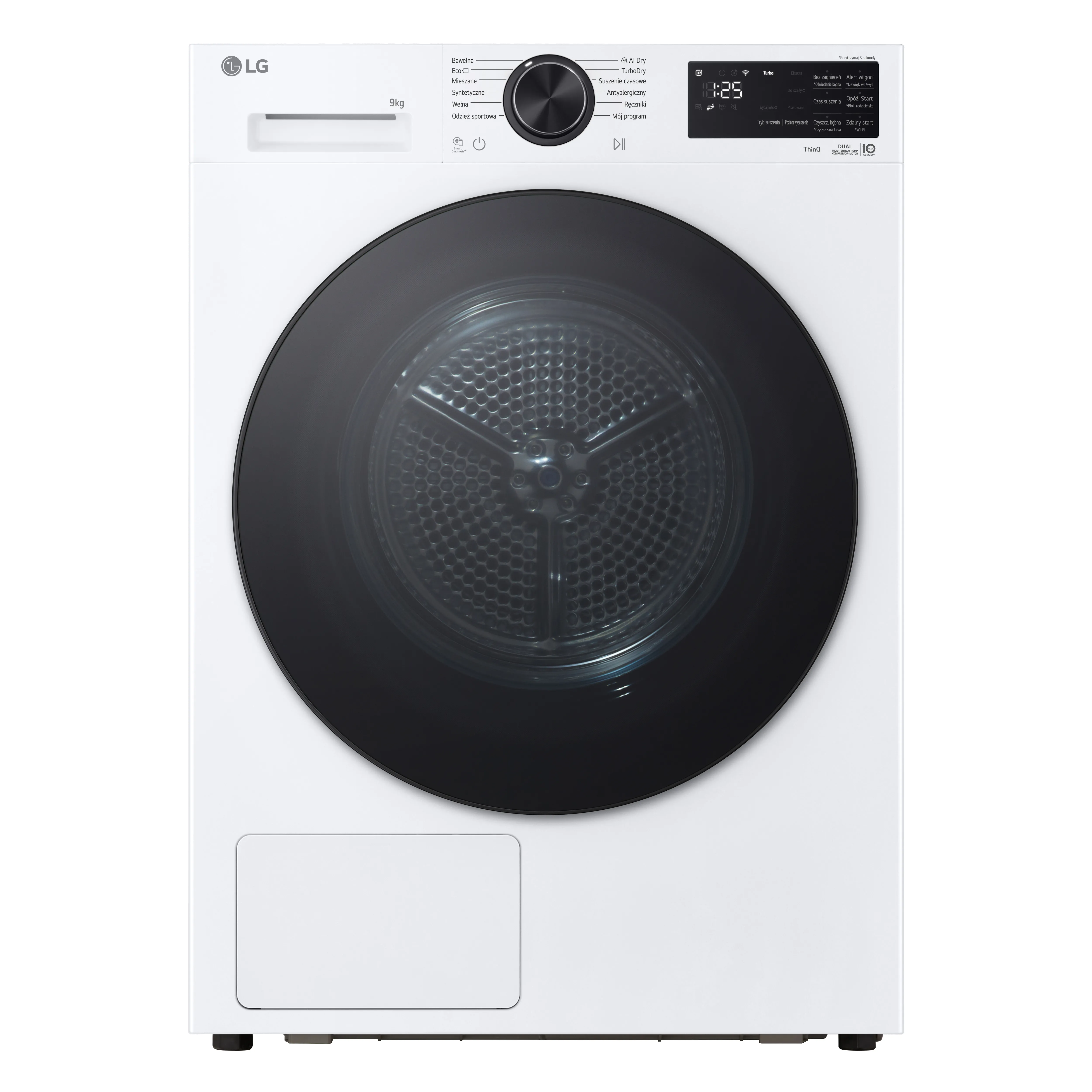 Suszarka LG RHX5009TLB 66cm 9kg