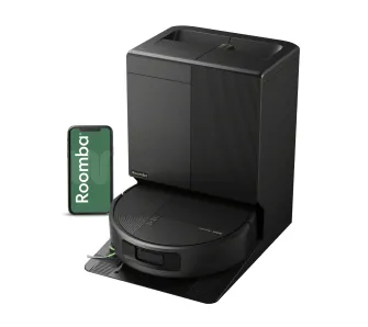 Robot sprzątający iRobot Roomba 675 Combo Czarny Funkcja mopowania Stacja oczyszczająca Tworzenie mapy pomieszczenia 63dB