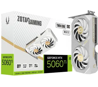 Karta graficzna Zotac GeForce RTX 5060 Ti Twin Edge OC White 8GB GDDR7 128bit DLSS 4