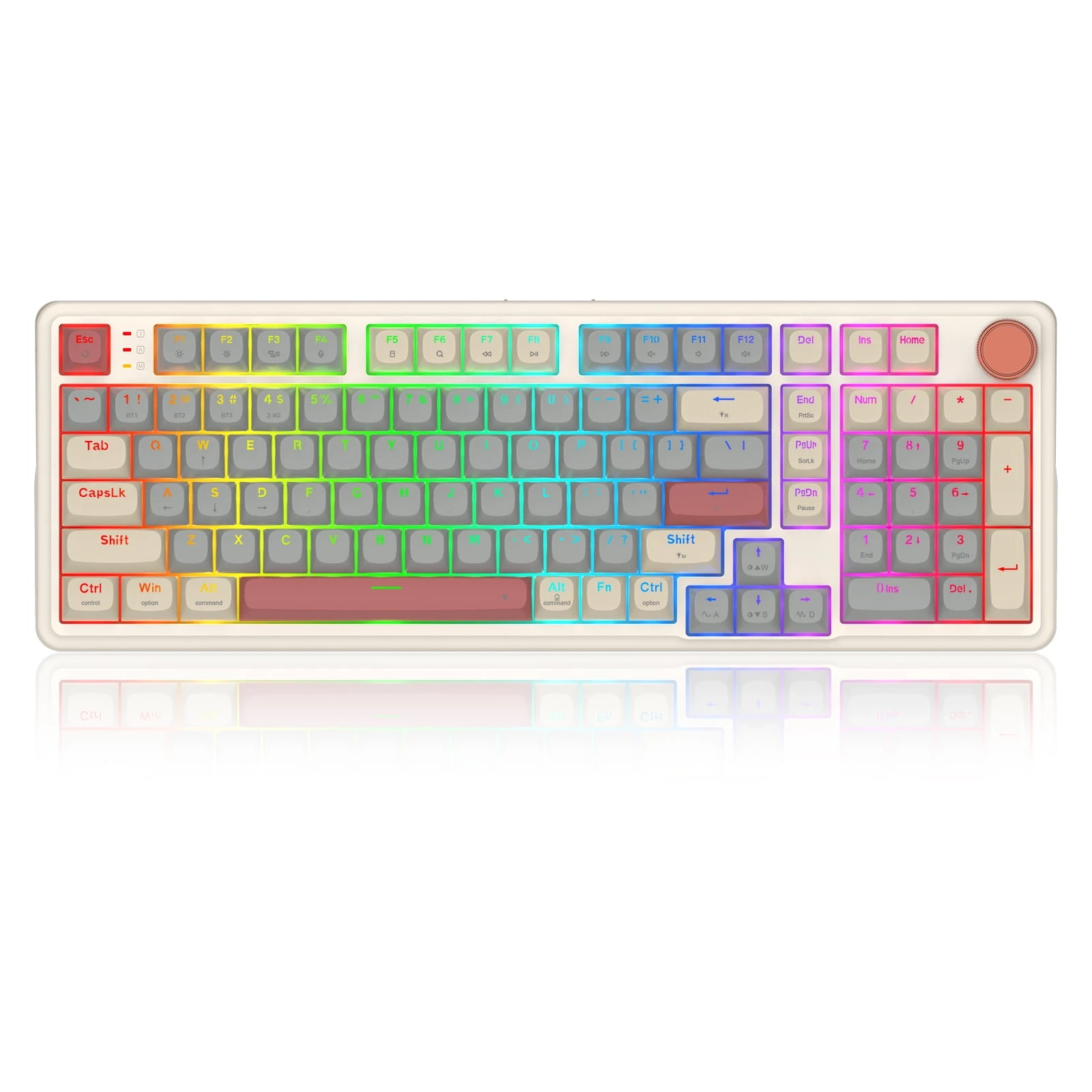 Klawiatura mechaniczna Redragon EISA 100 K768WGR-WL