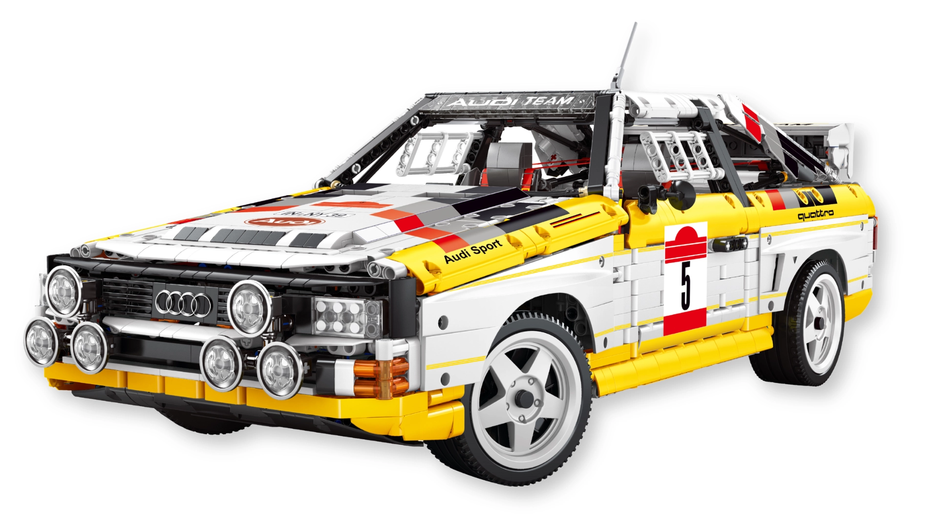 Zestaw klocków BoleBrick Collector Audi Sport Quattro S1 1984