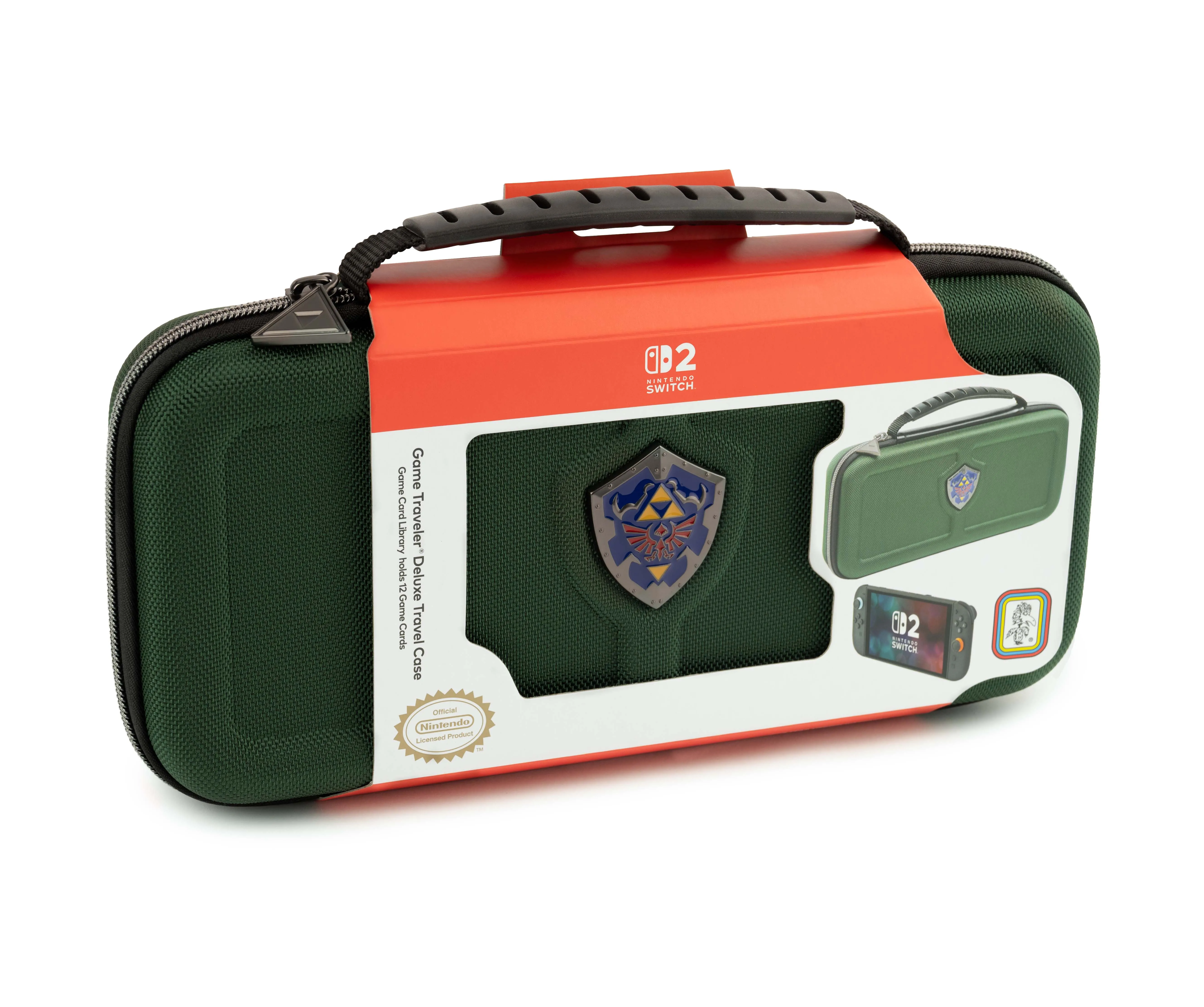 Etui Nacon Game Traveler Deluxe Travel Case - The Legend of Zelda Hylian Shield do Nintendo Switch 2