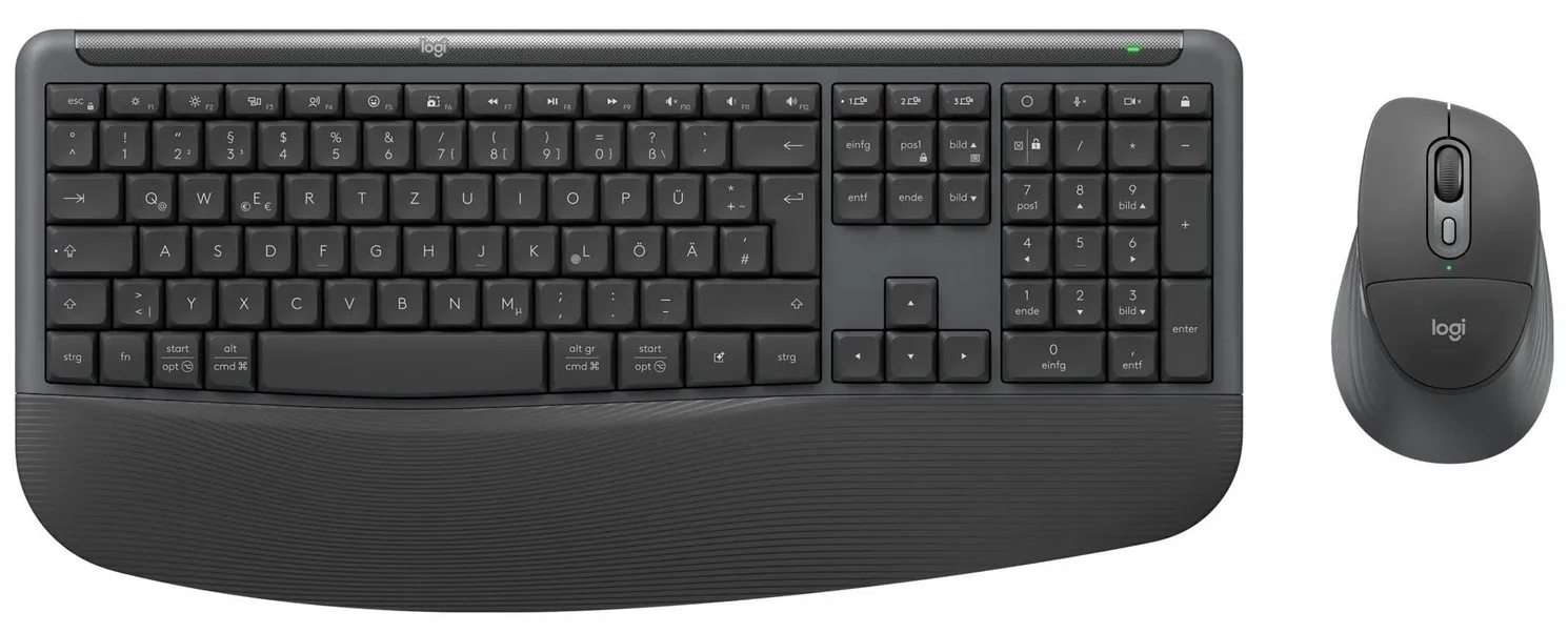Zestaw Logitech Signature Comfort Plus Combo MK880 Grafitowy