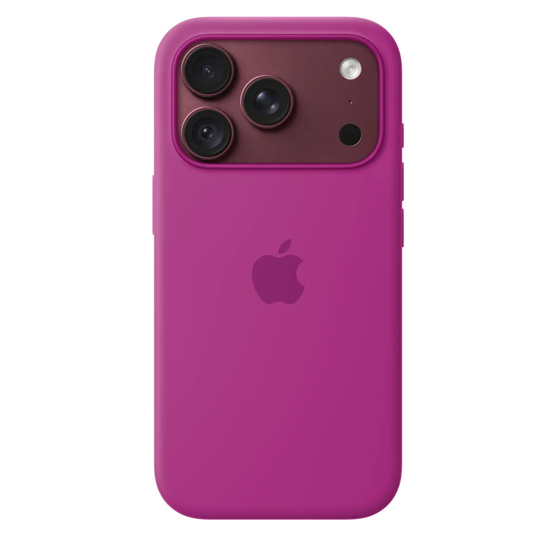 Etui Apple Silicone Case z MagSafe do iPhone 18 Pro Magenta