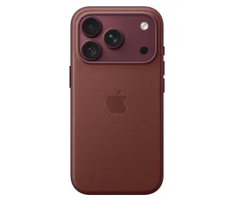 Etui Apple z tkaniny TechWoven z MagSafe do iPhone 18 Pro Burgundowy