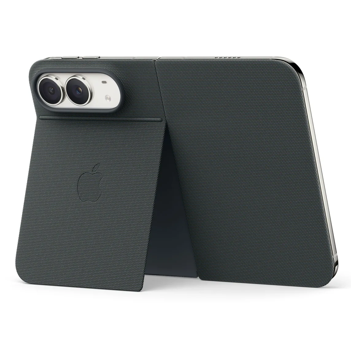 Etui Apple Folio do iPhone Duo z podpórką Granat