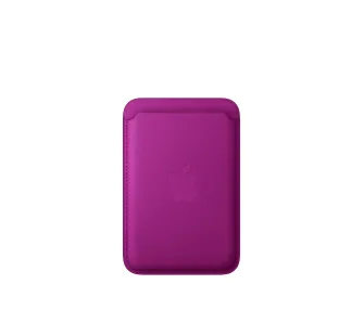 Etui Apple Portfel z tkaniny FineWoven z MagSafe do iPhone’a Magenta