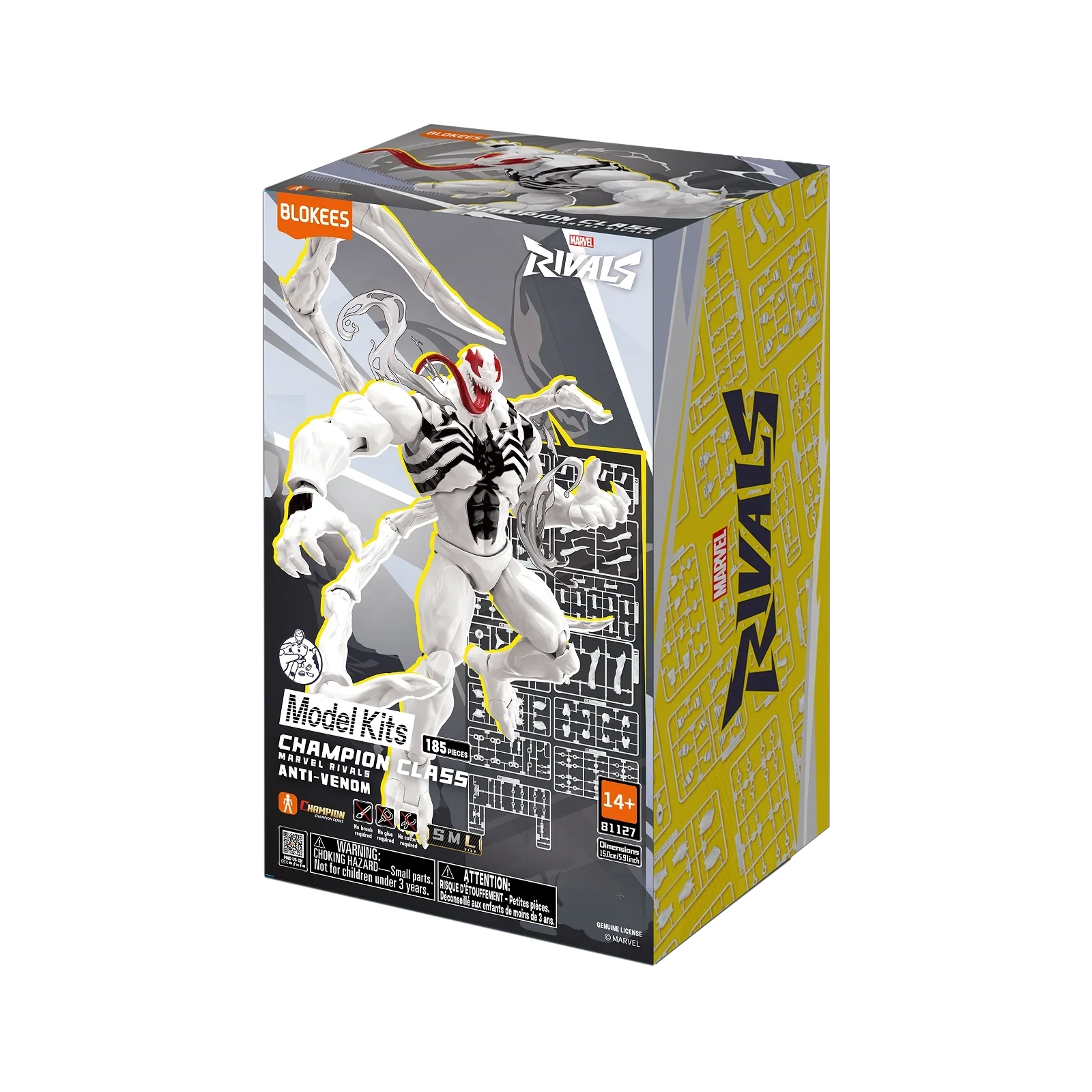Model do składania Blokees Marvel Rivals - Champion Class 15 Anti-Venom