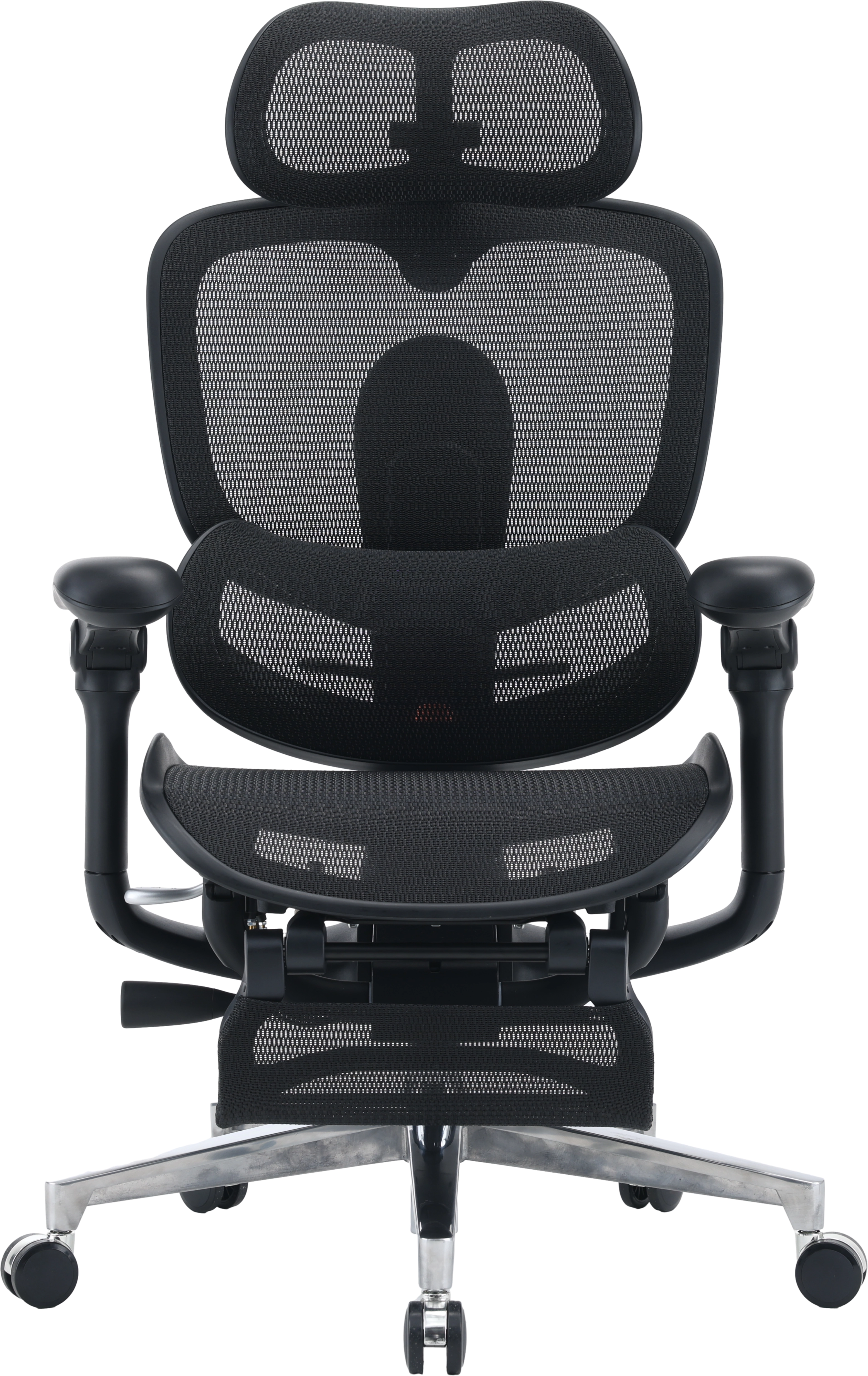 Fotel Sihoo C500 V2 Ultra z podnóżkiem Biurowy do 150kg Tkanina Czarny
