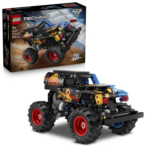 LEGO 42219 Technic Monster Jam™ Grave Digger™ Ogień i lód