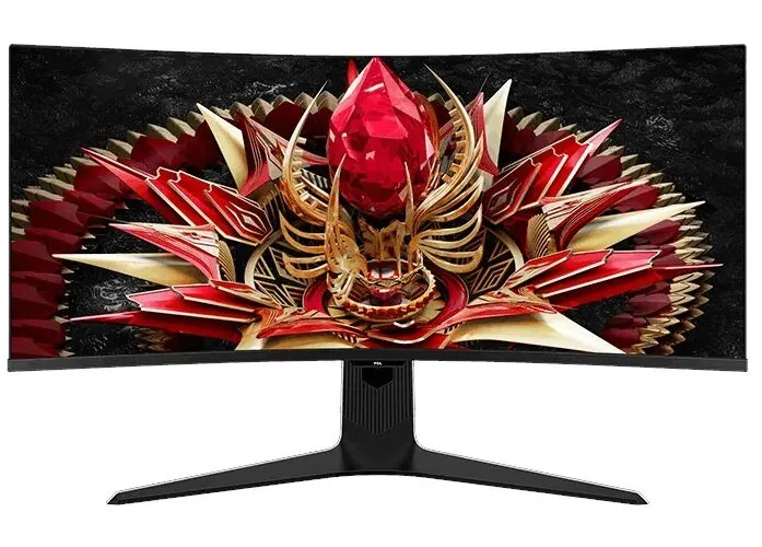 Monitor TCL 34R83Q 34" UWQHD QD-MIni LED Fast HVA 170Hz 1ms Zakrzywiony Gamingowy