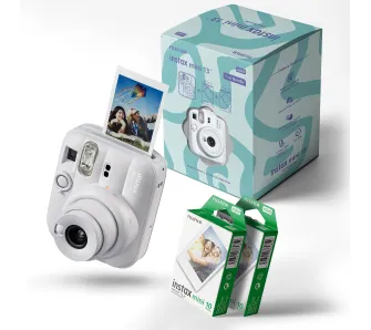 Aparat Fujifilm Instax MINI 13 Biały + wkłady 10x2