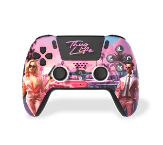 Pad Freaks And Geeks Thug Life LED do PC, PlyStation, Android, iOS Bezprzewodowy