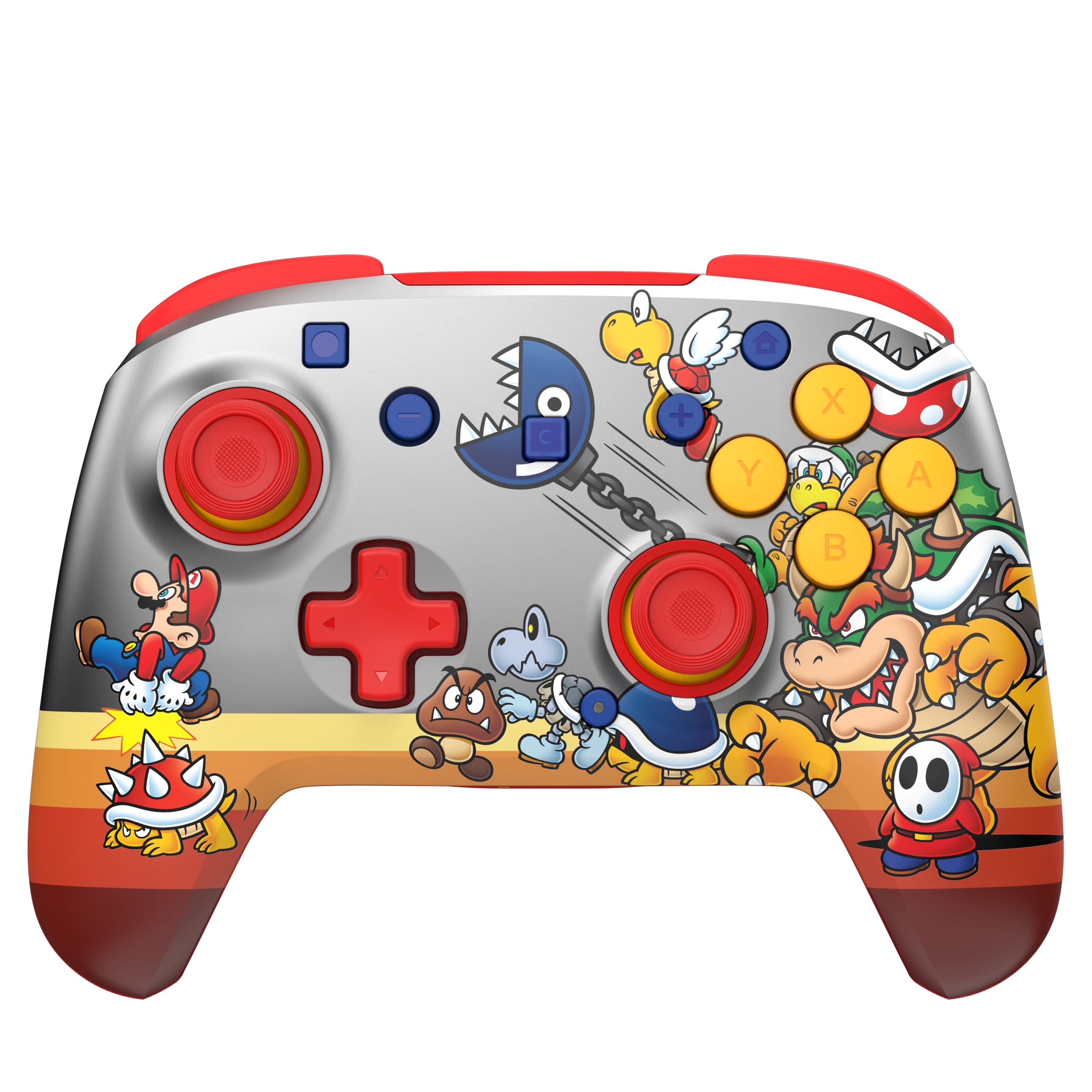 Pad Turtle Beach Rematch Wireless Controller  Koopa Troopa do Nintendo Switch / Switch 2 Srebrny