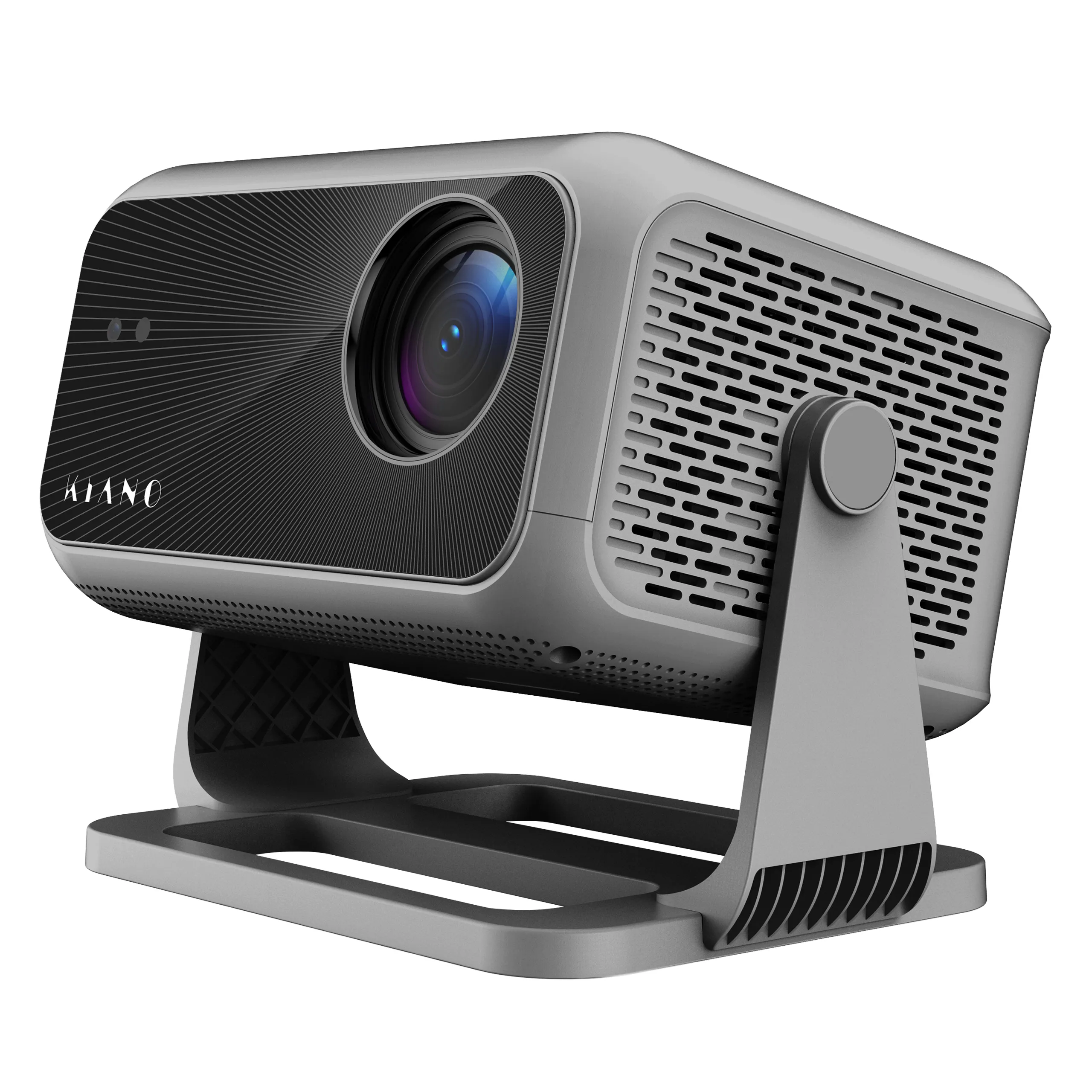 Projektor do kina domowego Kiano Chill Grey Full HD Android Wi-Fi Bluetooth Szary