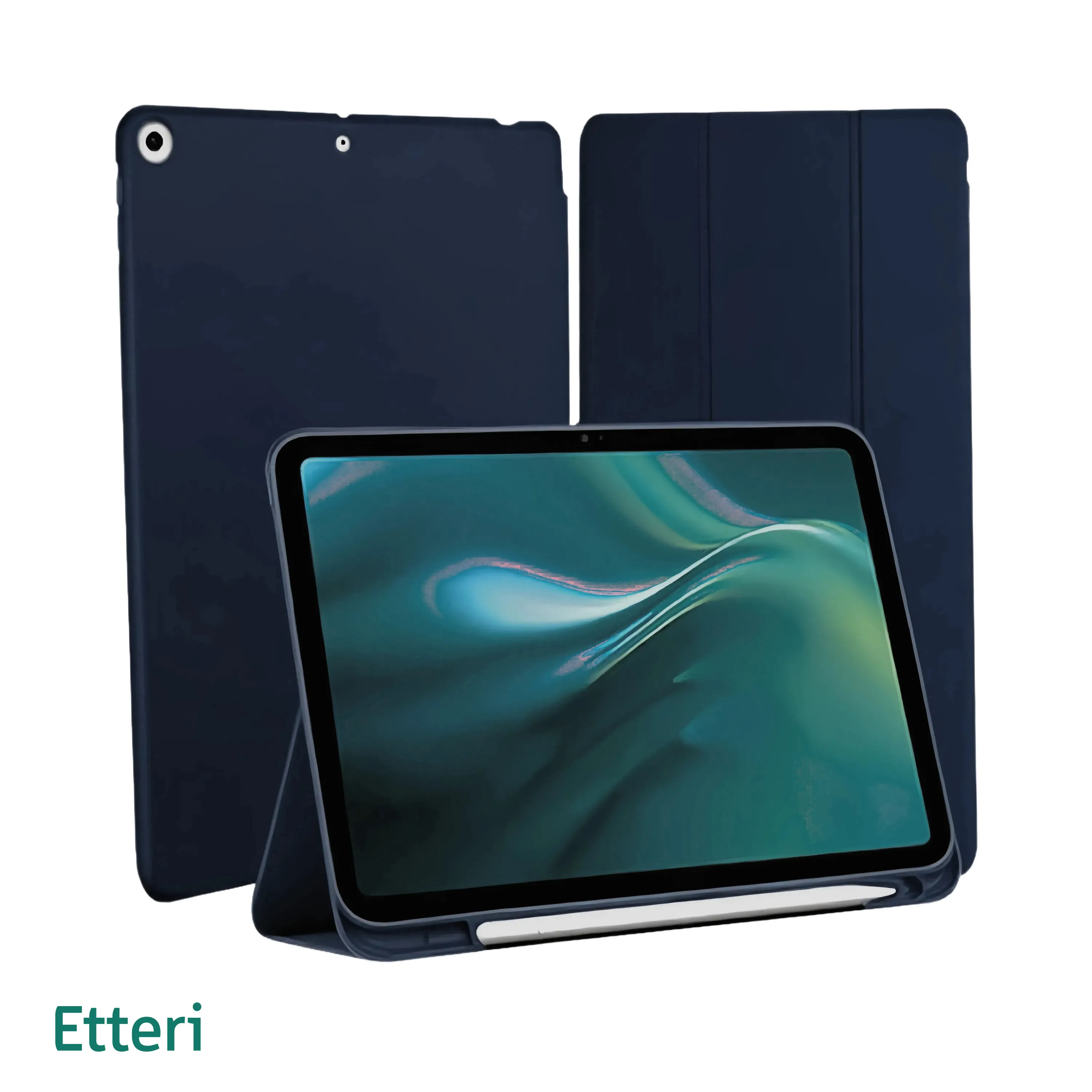 Etui Etteri do Apple iPad 7 2019 / 8 2020 / 9 2021 10.2'' Ciemnoniebieski