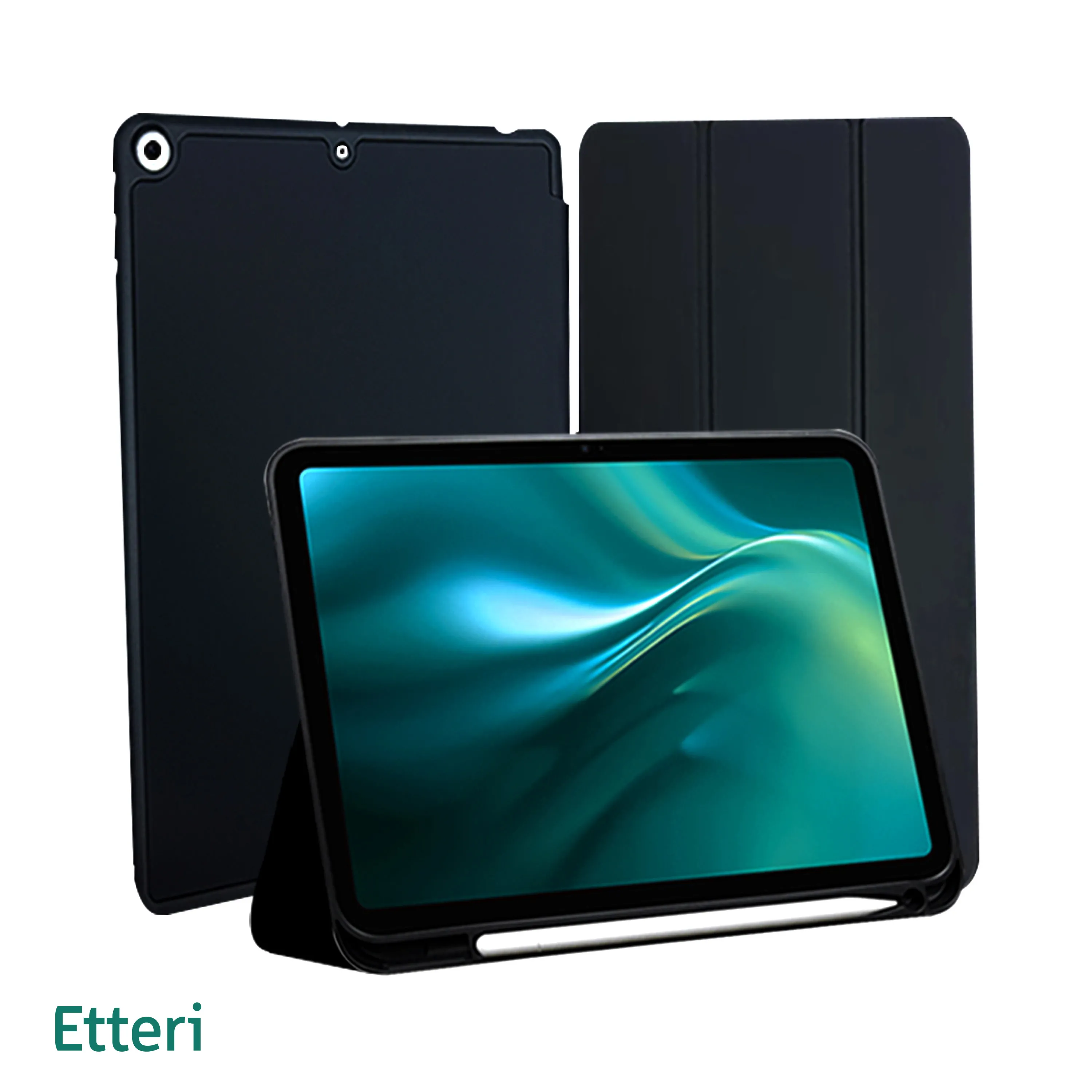 Etui Etteri do Apple iPad 7 2019 / 8 2020 / 9 2021 10.2'' Czarny