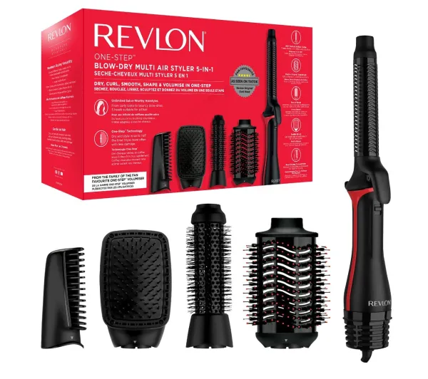 Lokówka Suszarka Prostownica Szczotka Jonizacja Revlon RVDR5370E