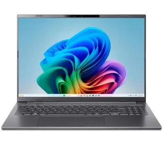 Laptop Acer Aspire A16-A71M 16" 120Hz Ryzen AI 5 430 16GB RAM 512GB Dysk SSD Win11 Szary Funkcje AI