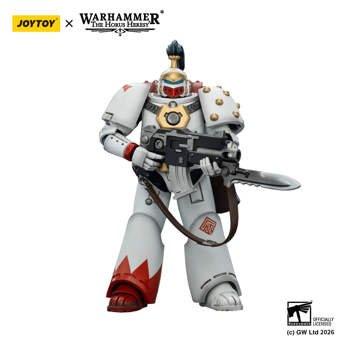 Figurka Joy Toy Warhammer The Horus Heresy White Scars MKVI Tactical Legionary