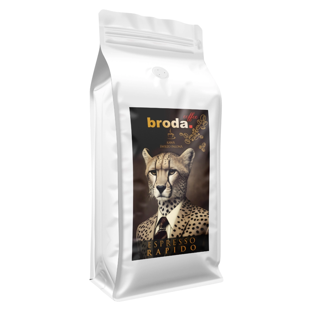 Kawa ziarnista Broda Coffee Espresso Rapido 500g