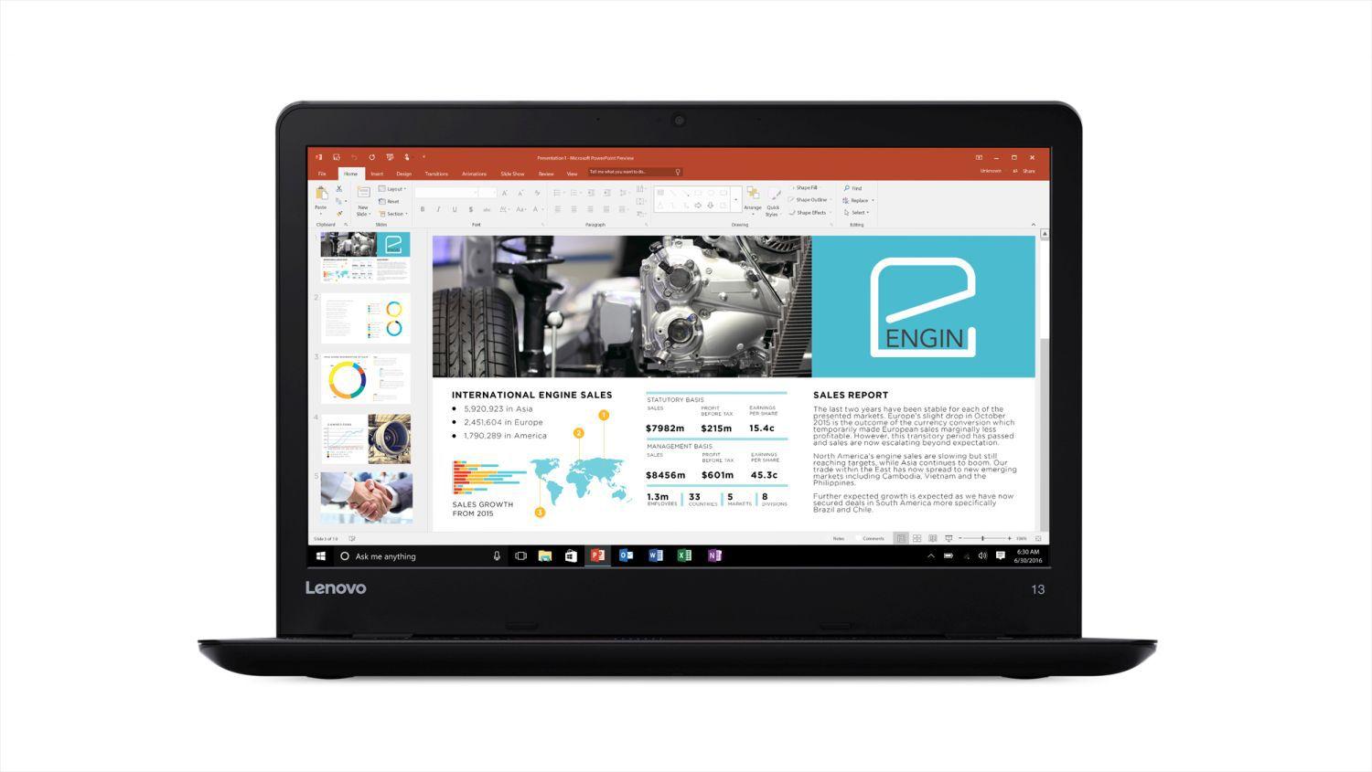 Lenovo ThinkPad 13 G2 13,3" Intel® Core™ i3-7100U 8GB RAM 256GB Dysk SSD Win10 Pro