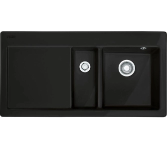 Zlewozmywak Franke Mythos MTK 651-100 Fraceram Czarny mat