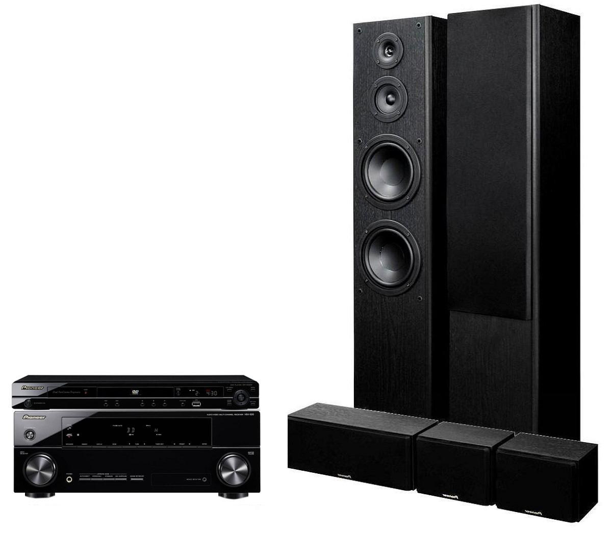 Zestaw kina Pioneer DV-430VK, VSX-520K, S-ES3TB