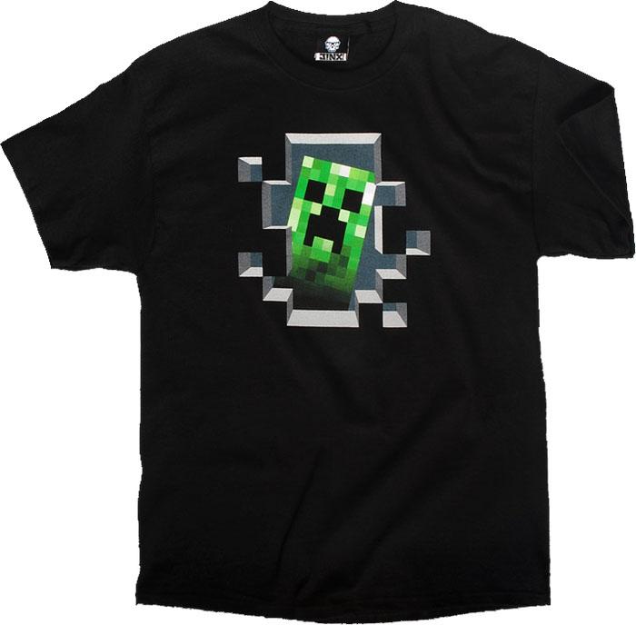 J!nx Minecraft Creeper Inside - M (czarna)