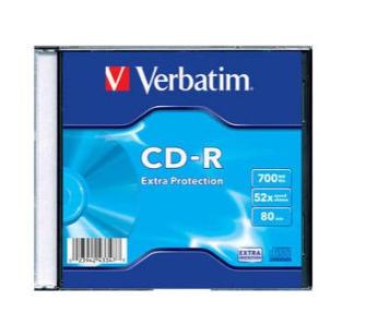 płyta Verbatim CD-R Extra Protection Slim Case 1 szt