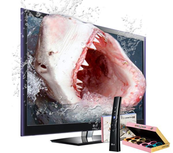 Telewizor LG 42LW5500 + 7 x okulary 3D + pilot Magic Motion