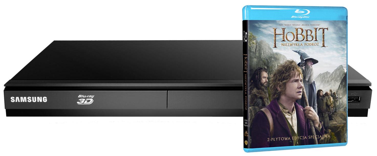 Odtwarzacz Blu-ray Samsung BD-E5500 + film Blu-ray