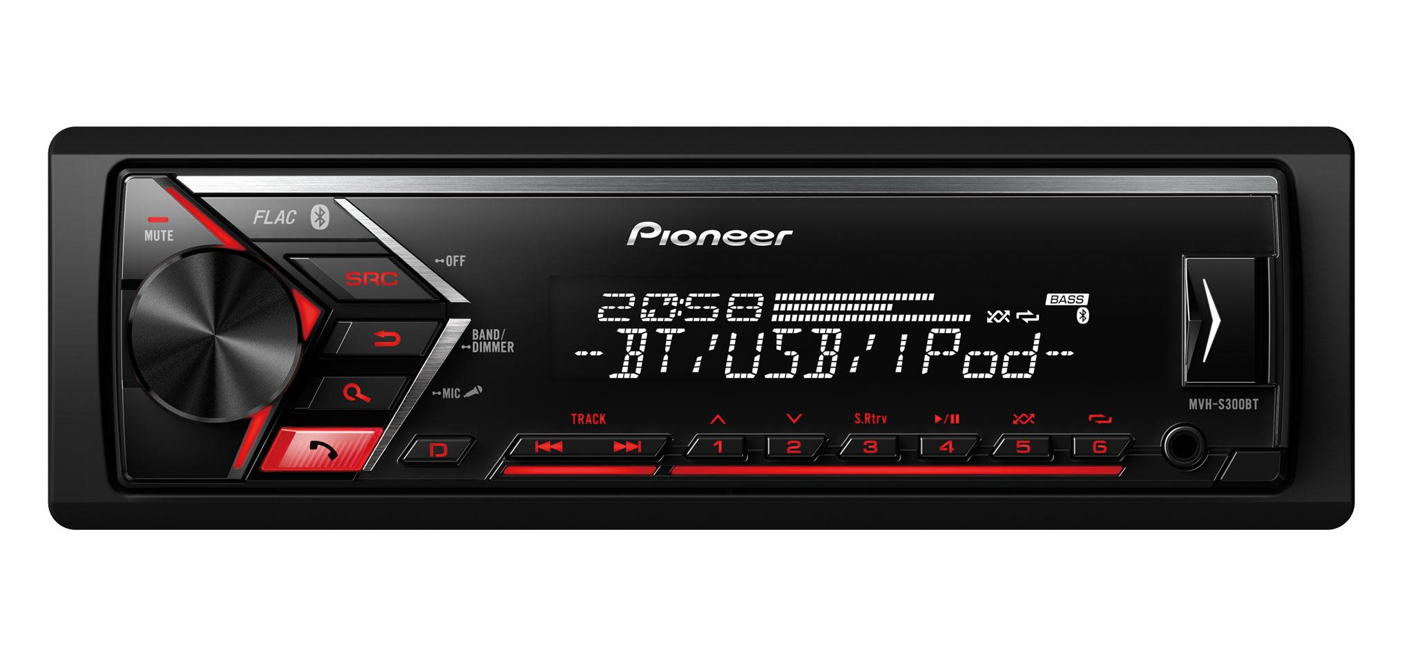 Radioodtwarzacz samochodowy Pioneer MVH-S300BT