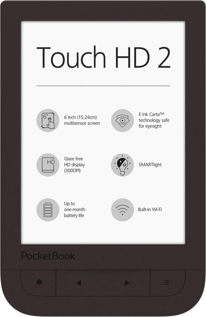 Czytnik E-booków Pocketbook Touch HD 2 (brązowy)