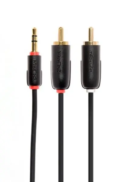Kabel  audio Techlink WiresNX2 710023 3m Czarny