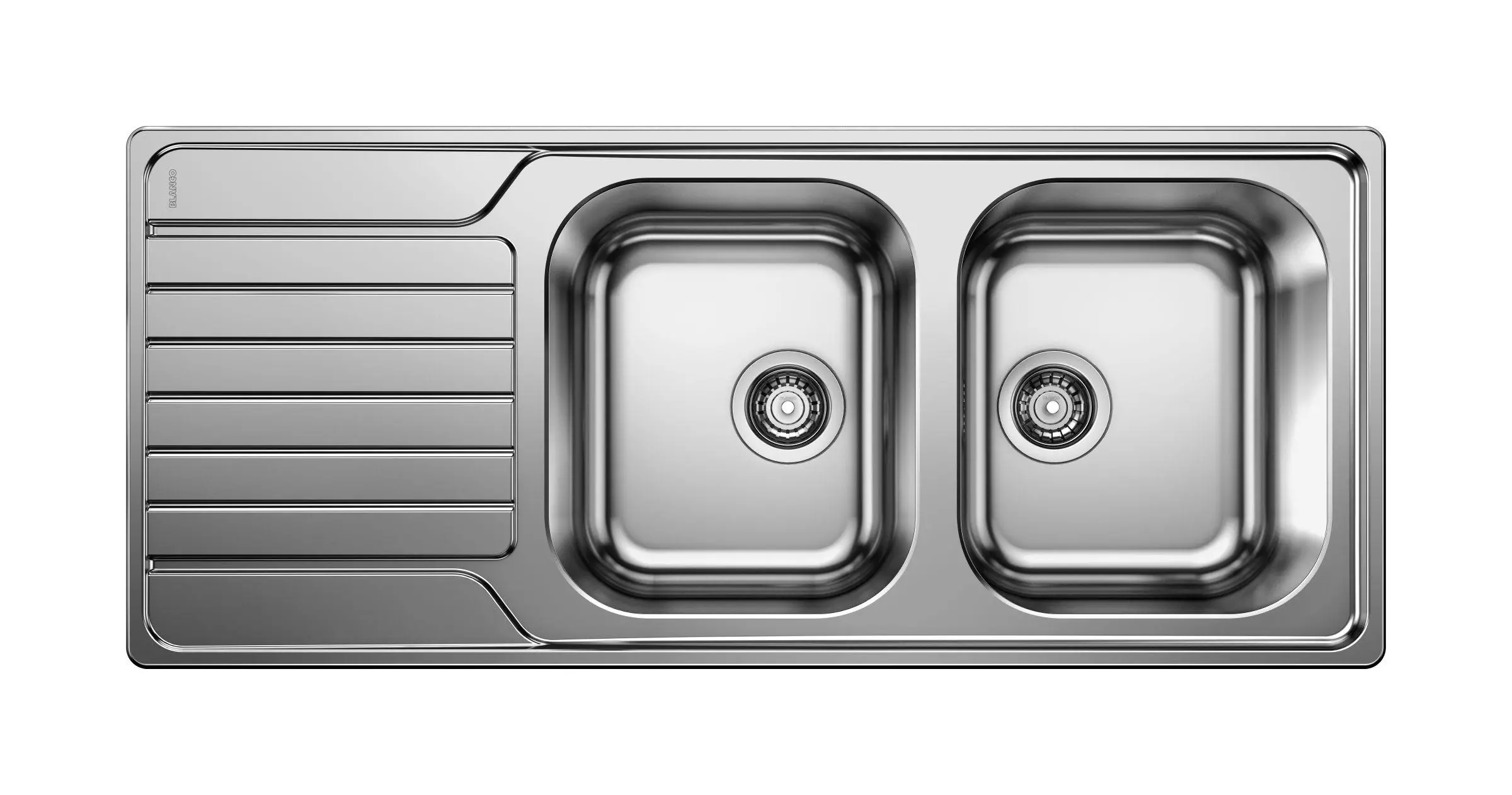 Zlewozmywak Blanco DINAS 8 S 523376 Stalowy Srebrny