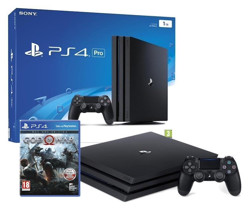 Konsola  Pro Sony PlayStation 4 Pro 1TB + God of War
