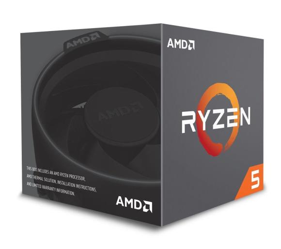 procesor AMD Ryzen 5 2600X BOX (YD260XBCAFBOX)