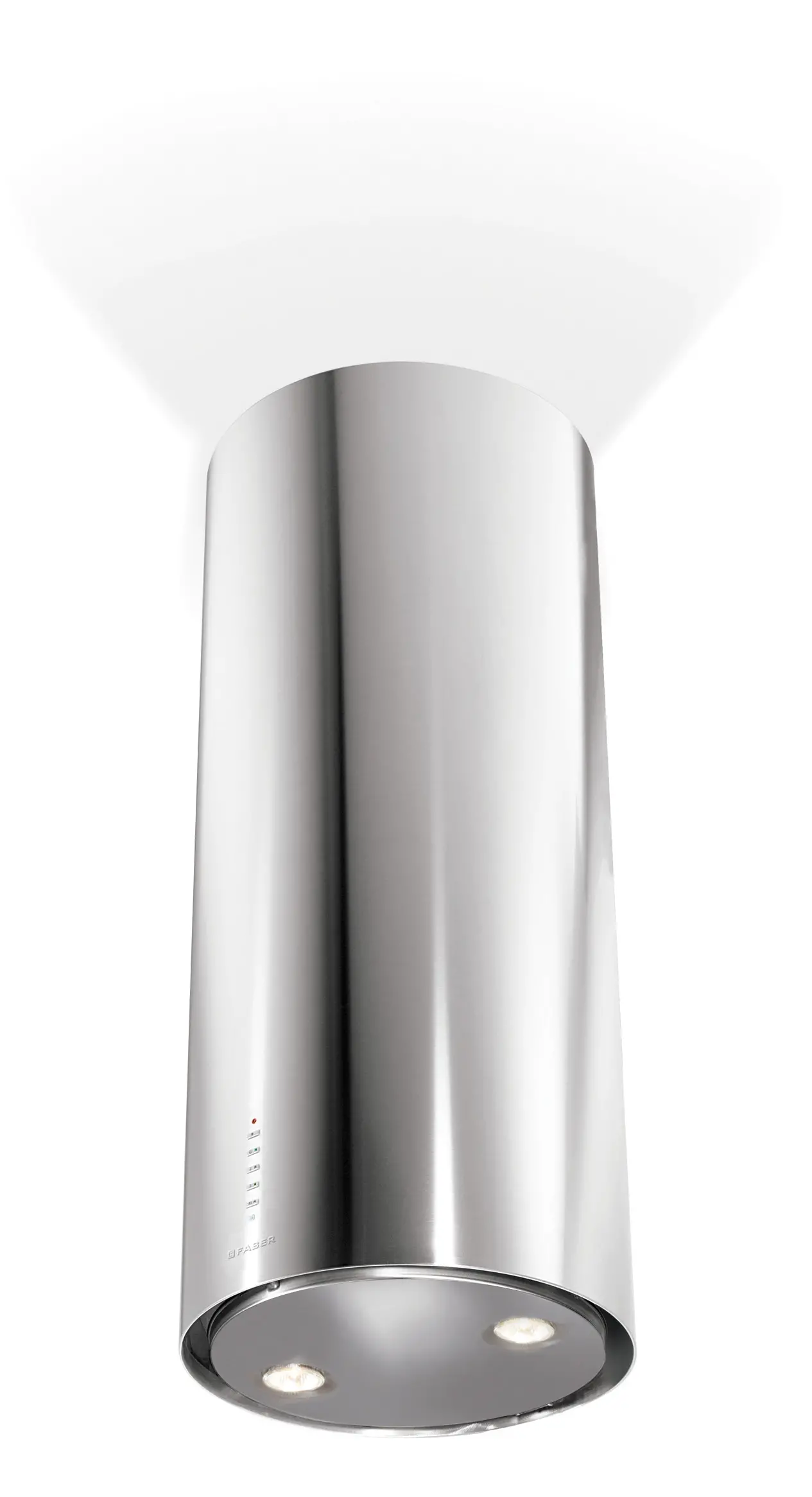 Okap Faber Cylindra Isola EV8 X 37 Srebrny