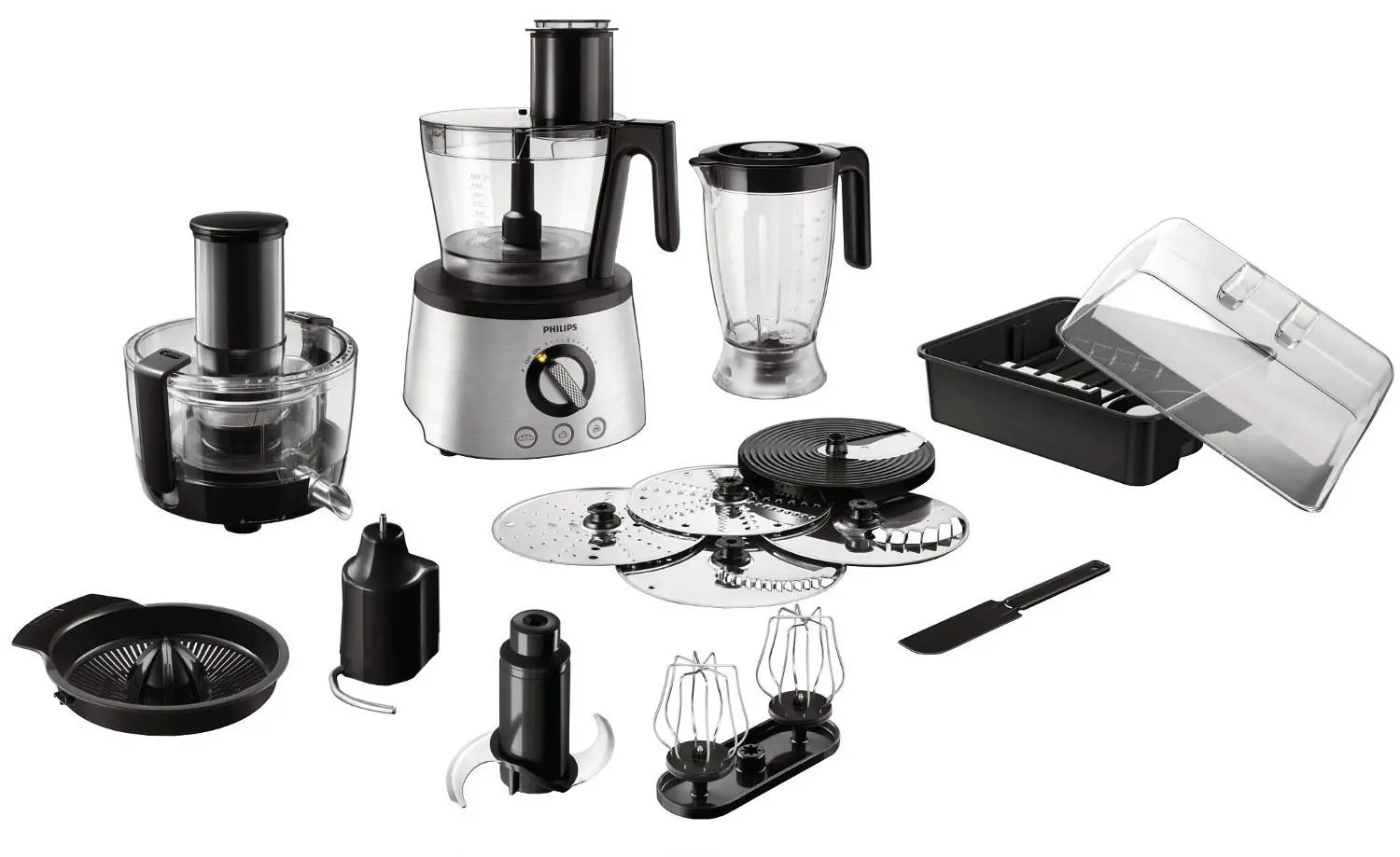 Robot kuchenny Philips HR7778/00 1300W Blender kielichowy Wyciskarka do cytrusów