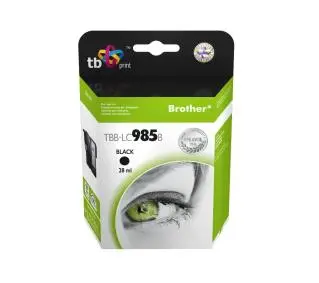 TB Print TBB-LC985B (zamiennik LC-985BK) Czarny 19 ml